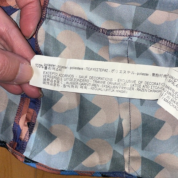 Zara Woman XS blouse faux wrap top - Picture 7 of 8